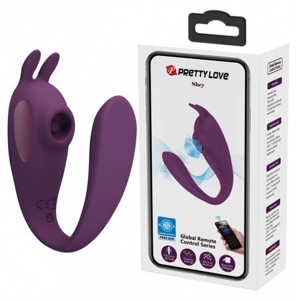 Pretty Love - Shey Invisible Wearable Suction Vibrators (Smart APP Model - Chargeable) Pretty Love - Shey Invisible Wearable Suction Vibrators (Smart APP Model - Chargeable)